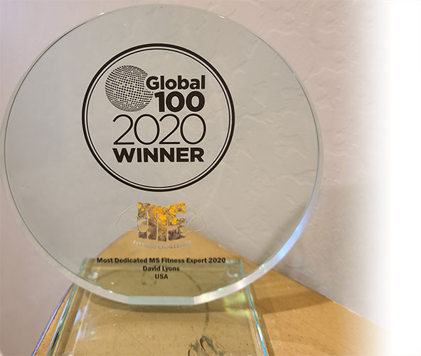 Global Health & Pharma 2020 Award for Most Dedicated MS Fitness Expert
