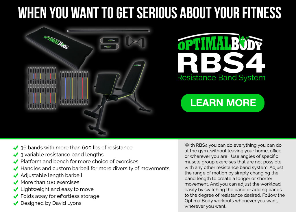 Buy the OptimalBody RBS4 resistance band system