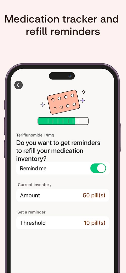 Medication tracker and refill reminders