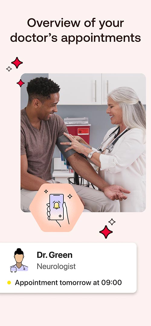 Keep track of doctor appointments