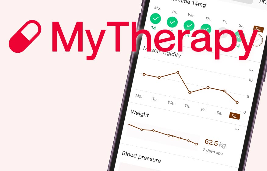 MyTherapy medication tracking app